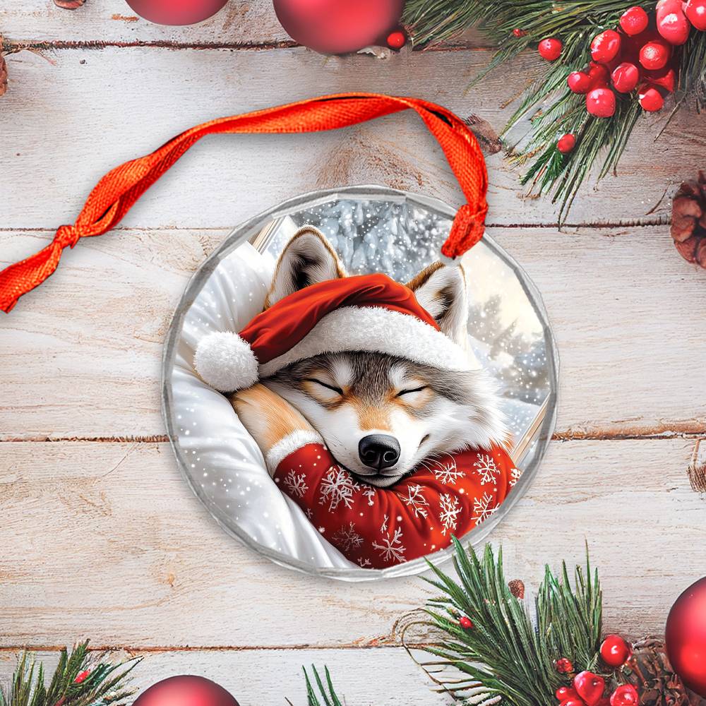 Wolf Sleeping In Bed Design 2