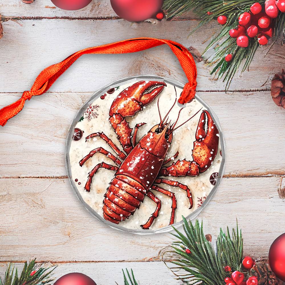 Boiled Maine Lobster Close up Design 4