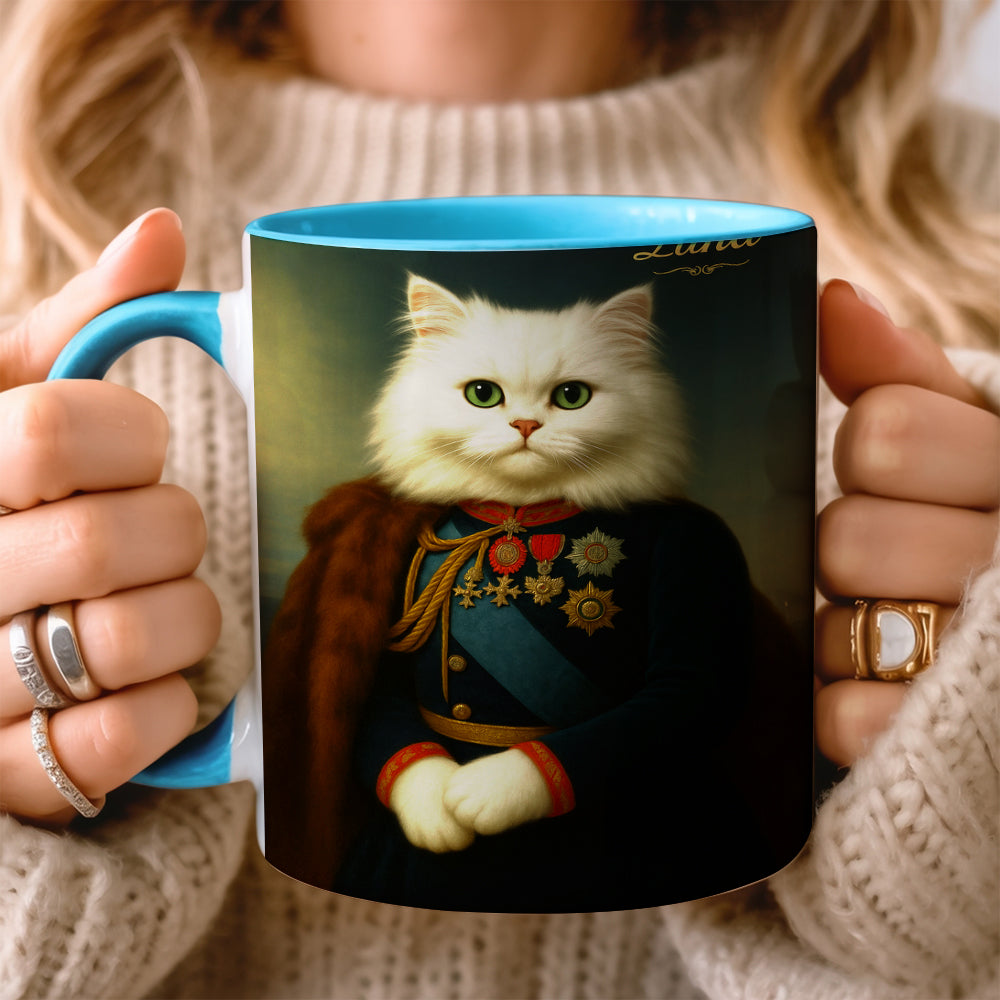 Custom Photo Imperial Minister Cat Mug Gift For Cat Lovers