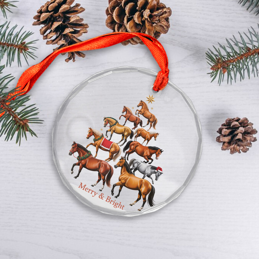 Quarter Horse Xmas Ornament