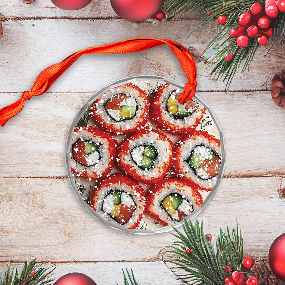 Sushi Rolls Close up Design 2