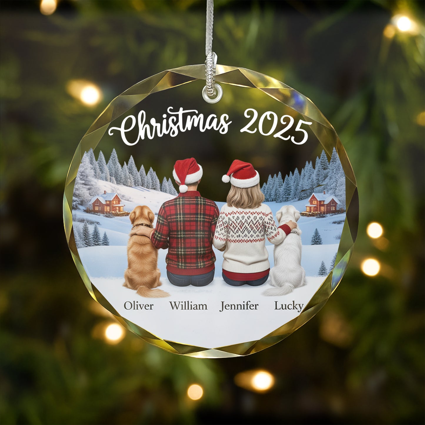 Couple & Pets Christmas1