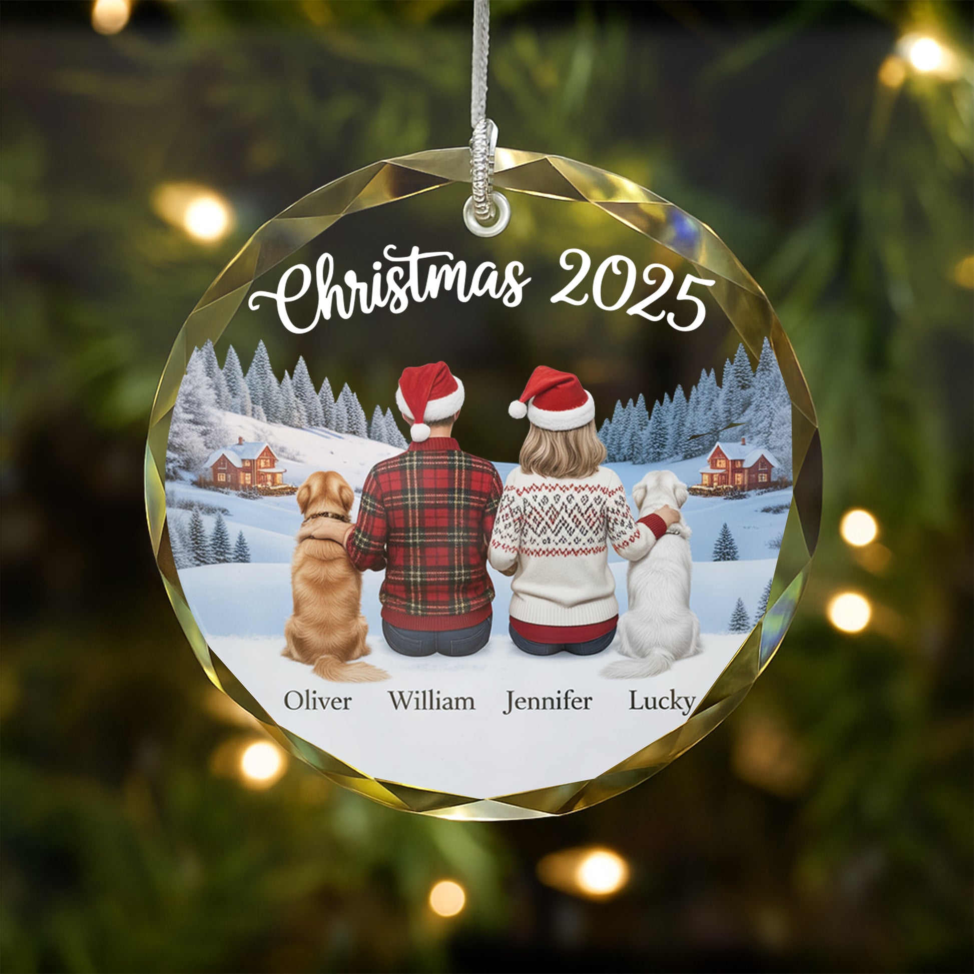 Couple & Pets Christmas1