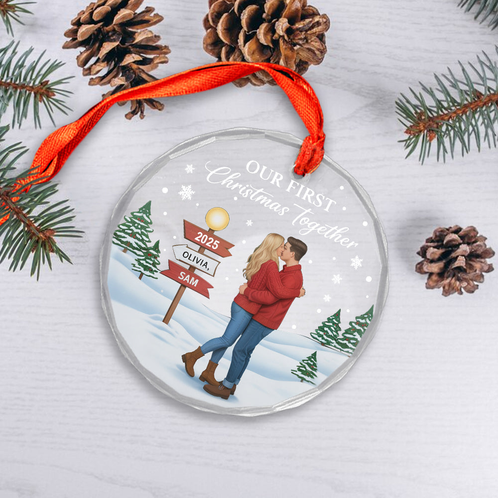 Xmas Ornament - Our First Christmas Together 2