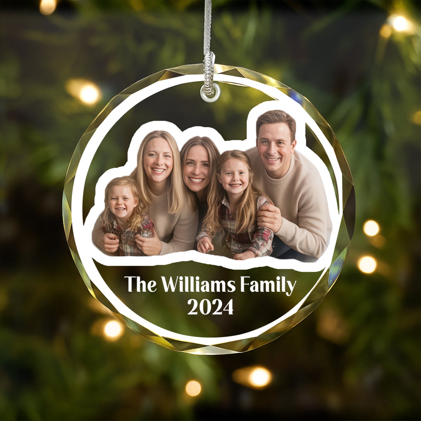 Personalized Photo Family Christmas