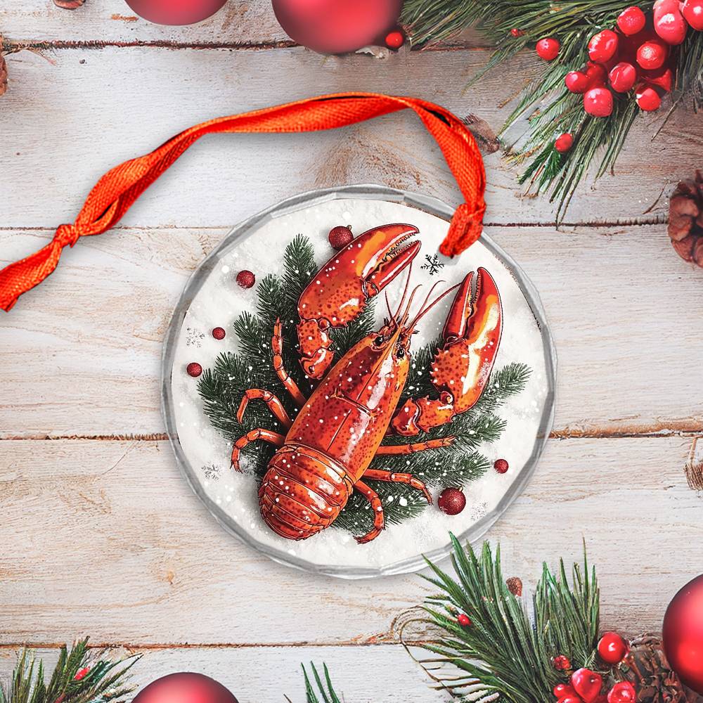 Boiled Maine Lobster Close up Design 3