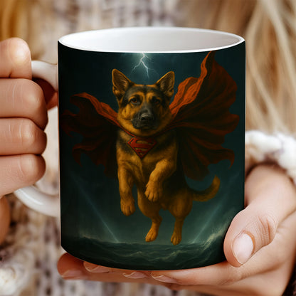Custom Photo Dog Hero Mug