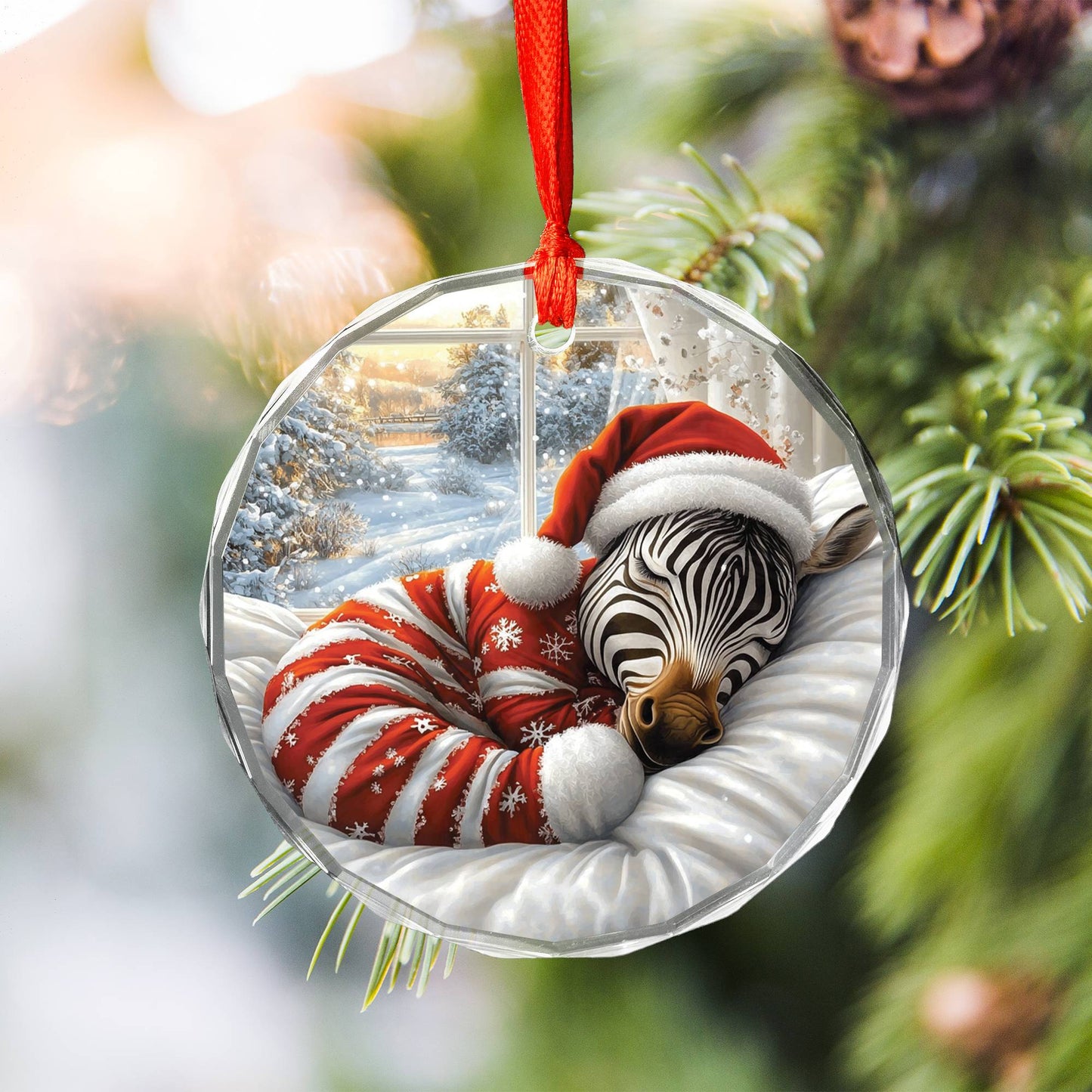 Zebra Sleeping In Bed Design 3