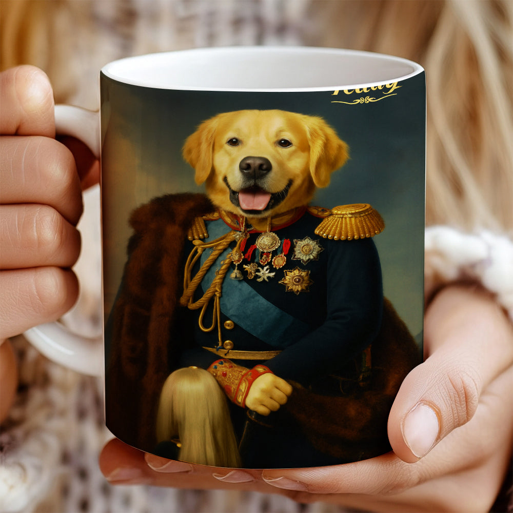 Custom Photo Imperial Minister Dog Mug Gift For Dog Lovers