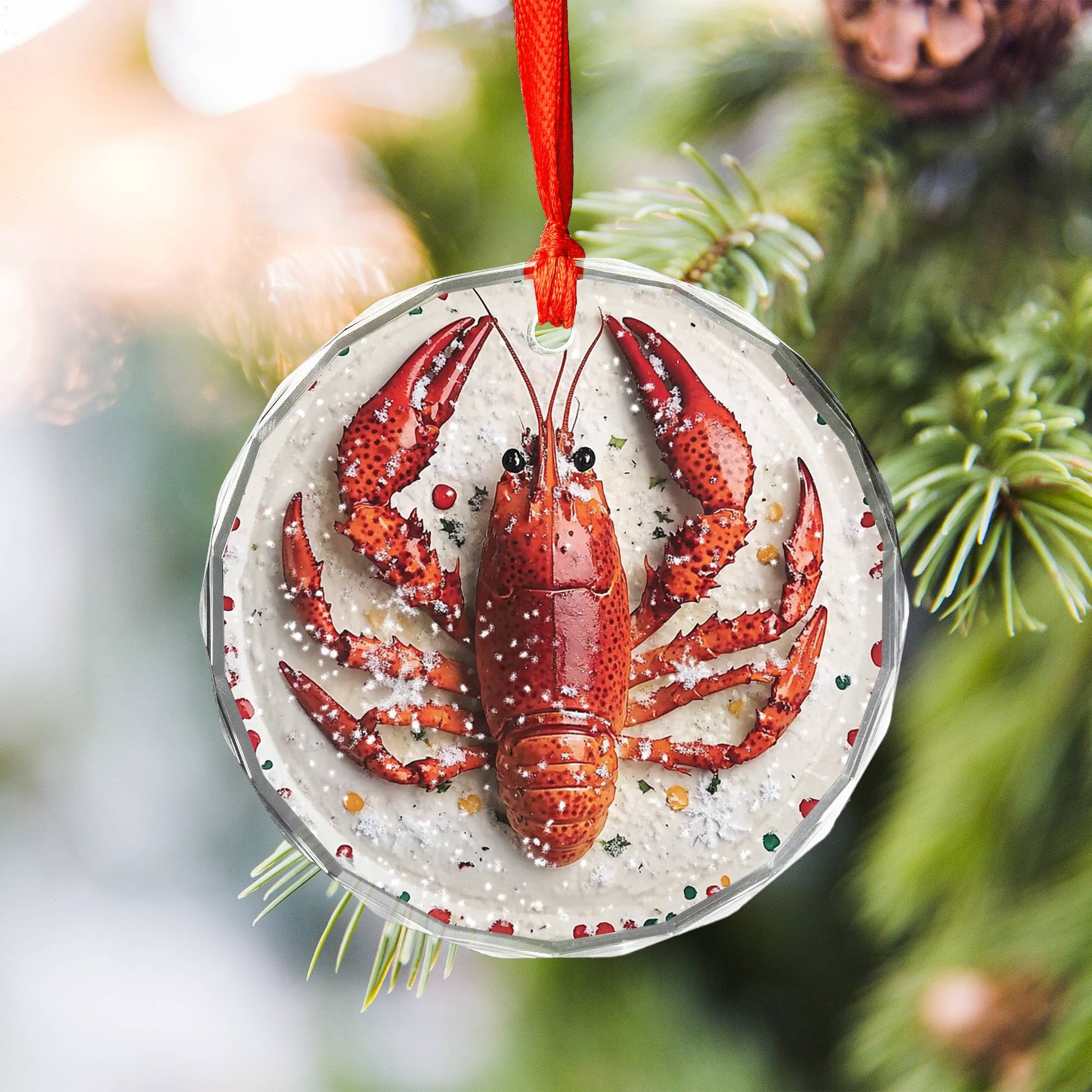 Boiled Crawfish Close up Design 3