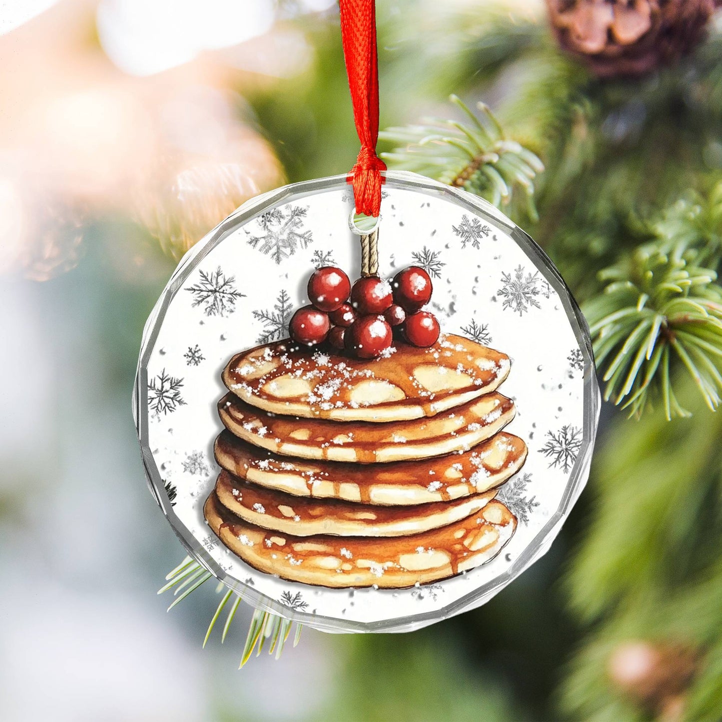 American pancakes Close up Design 1