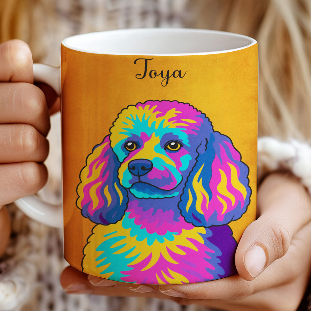Custom Photo Minimalist Dog Mug Gift For Dog Lovers