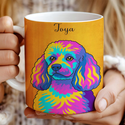 Custom Photo Minimalist Dog Mug Gift For Dog Lovers
