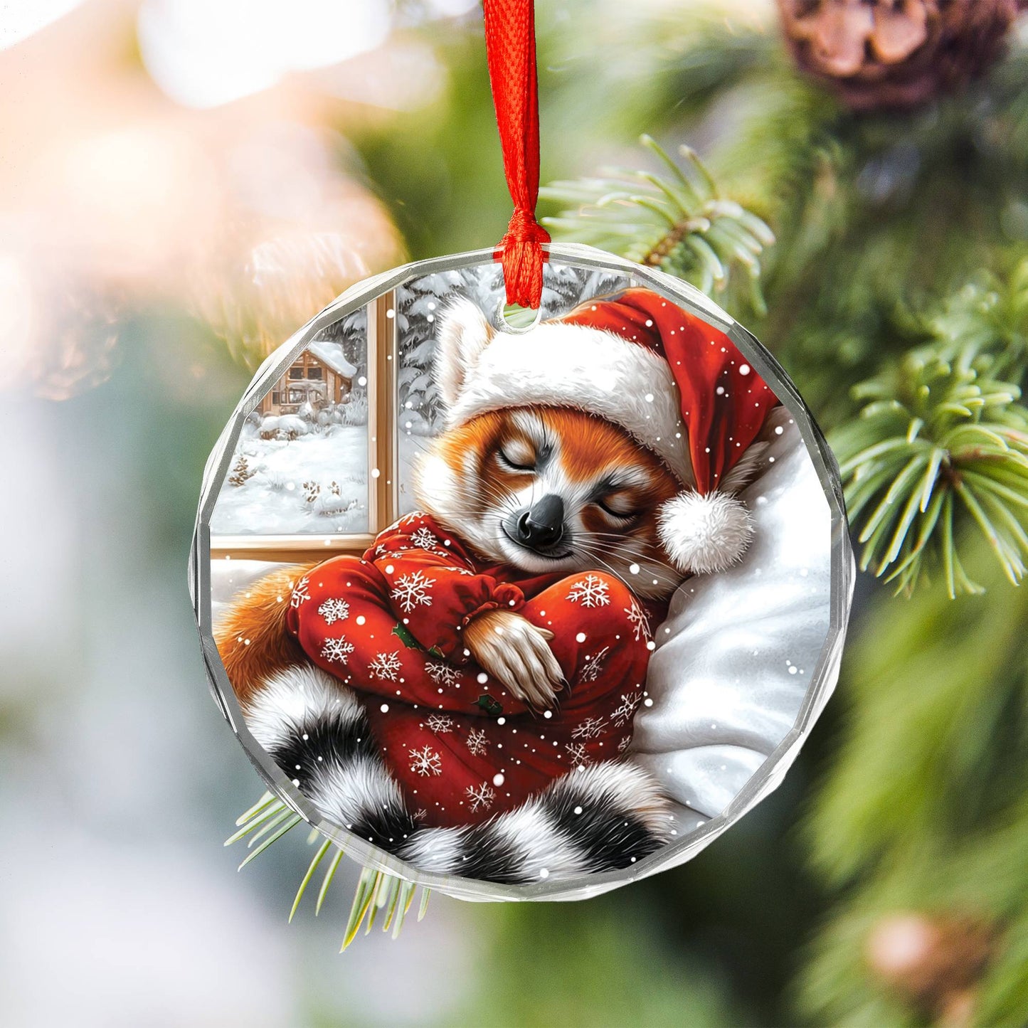 Lemur Sleeping In Bed Design 1