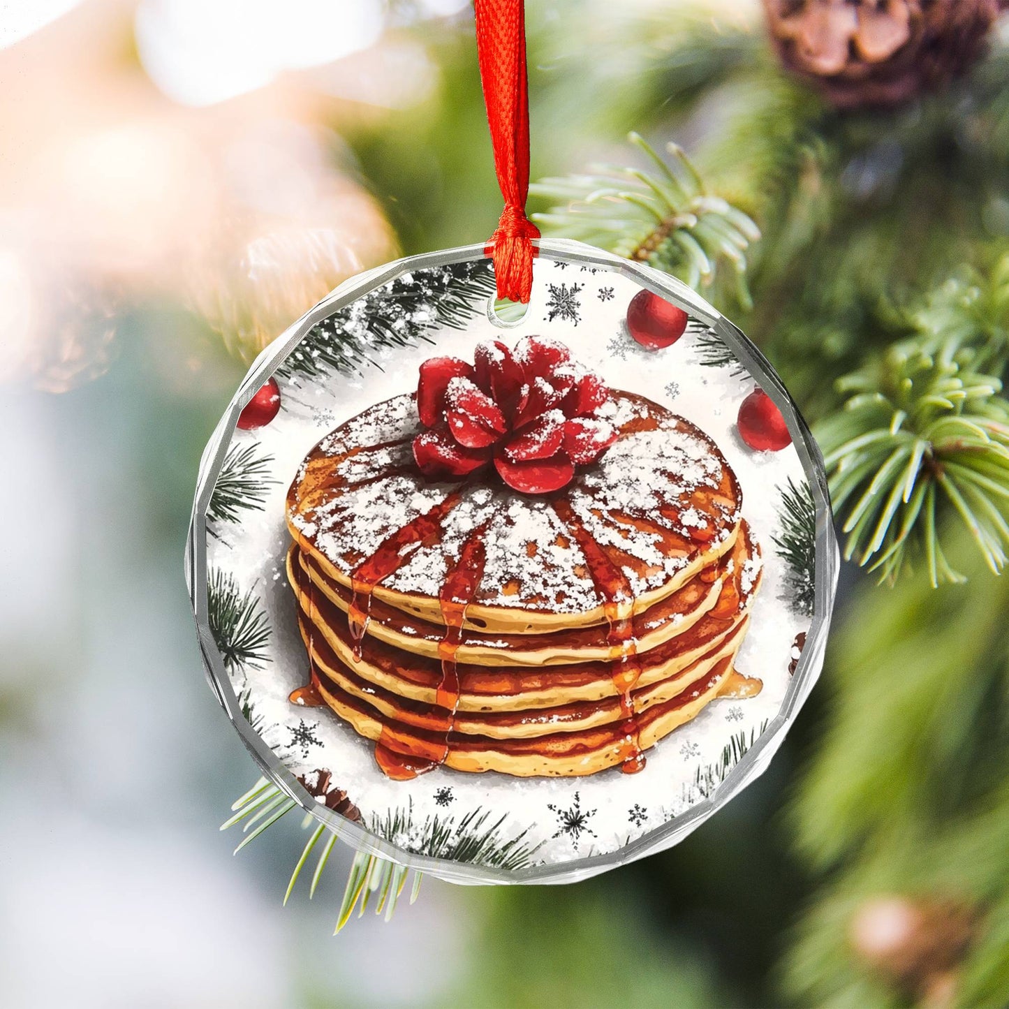 American pancakes Close up Design 4