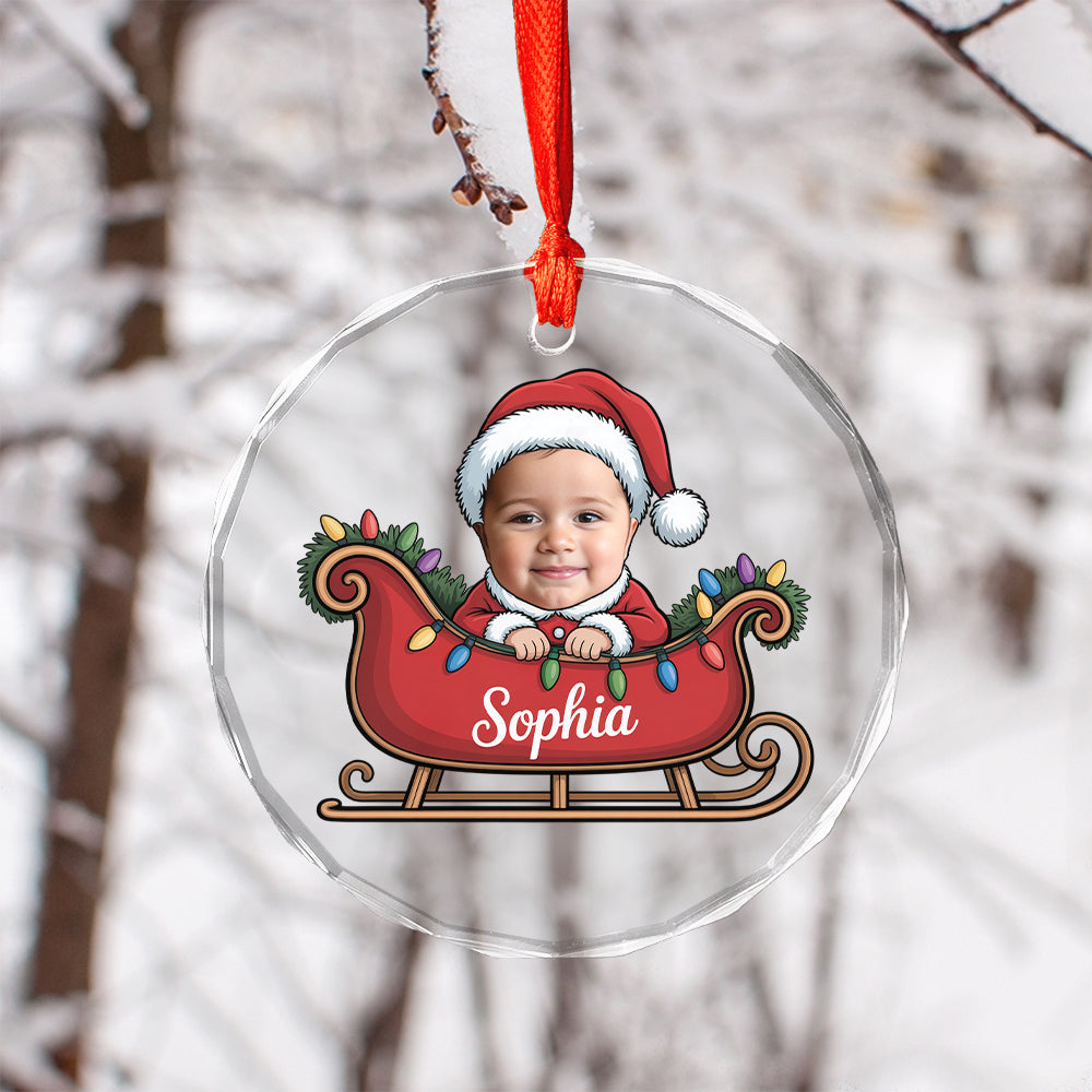 Custom Photo Little Santa