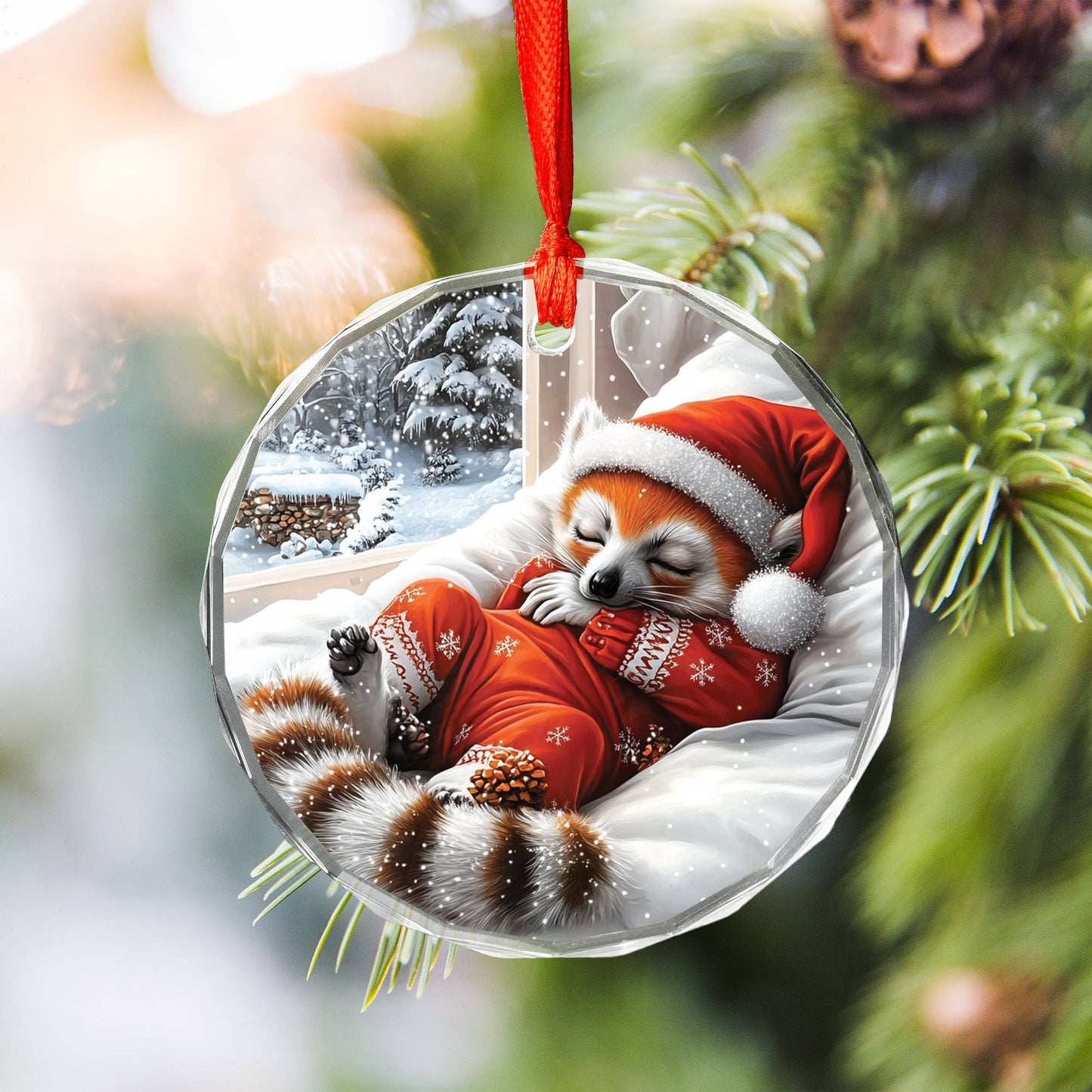 Lemur Sleeping In Bed Design 3