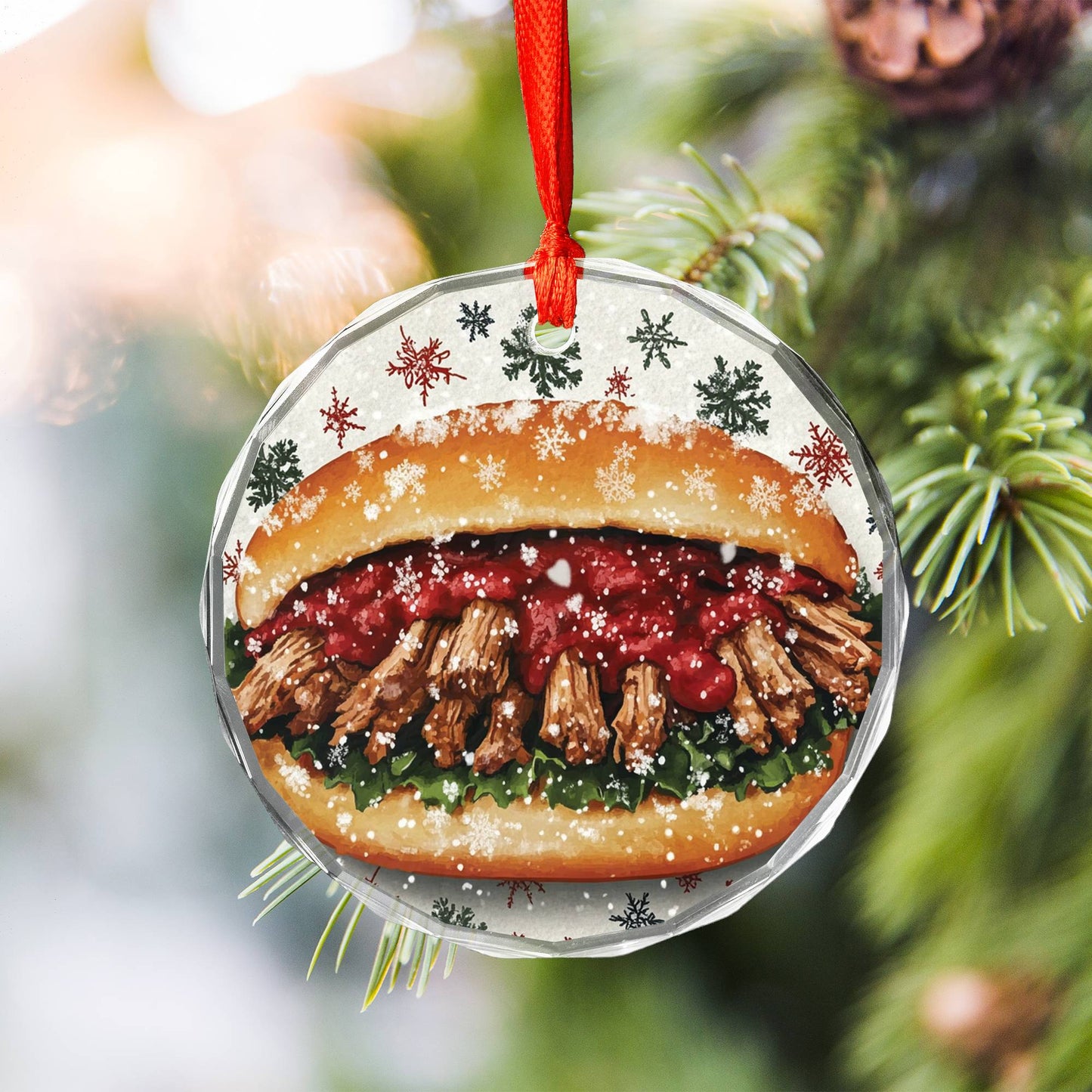 Pulled Pork Sandwich Close up Design 2