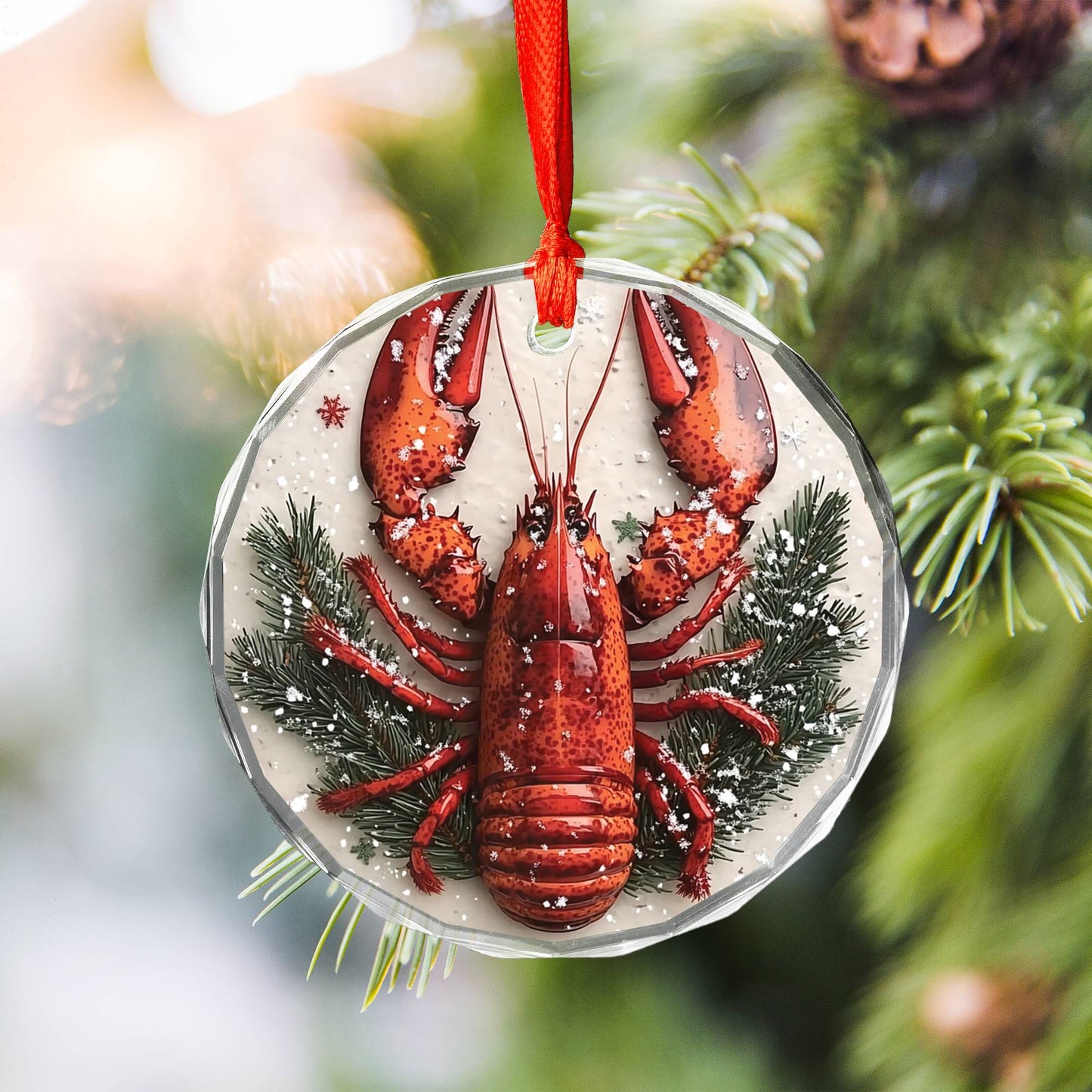 Boiled Maine Lobster Close up Design 2