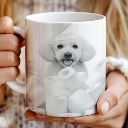 Custom Photo Dog Bathroom Mug