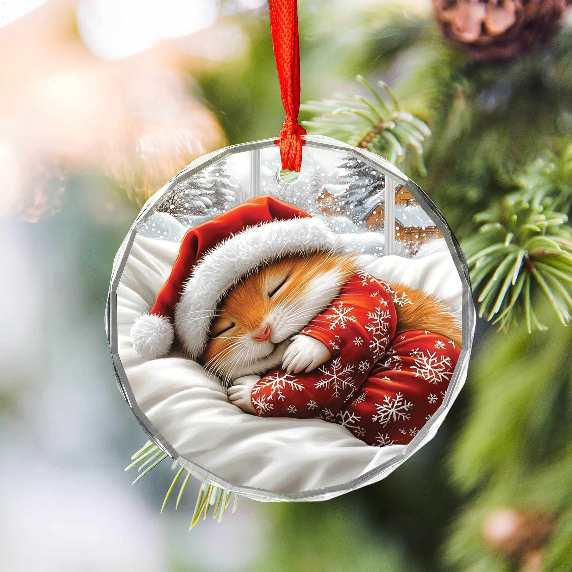 Hamster Sleeping In Bed Design 4