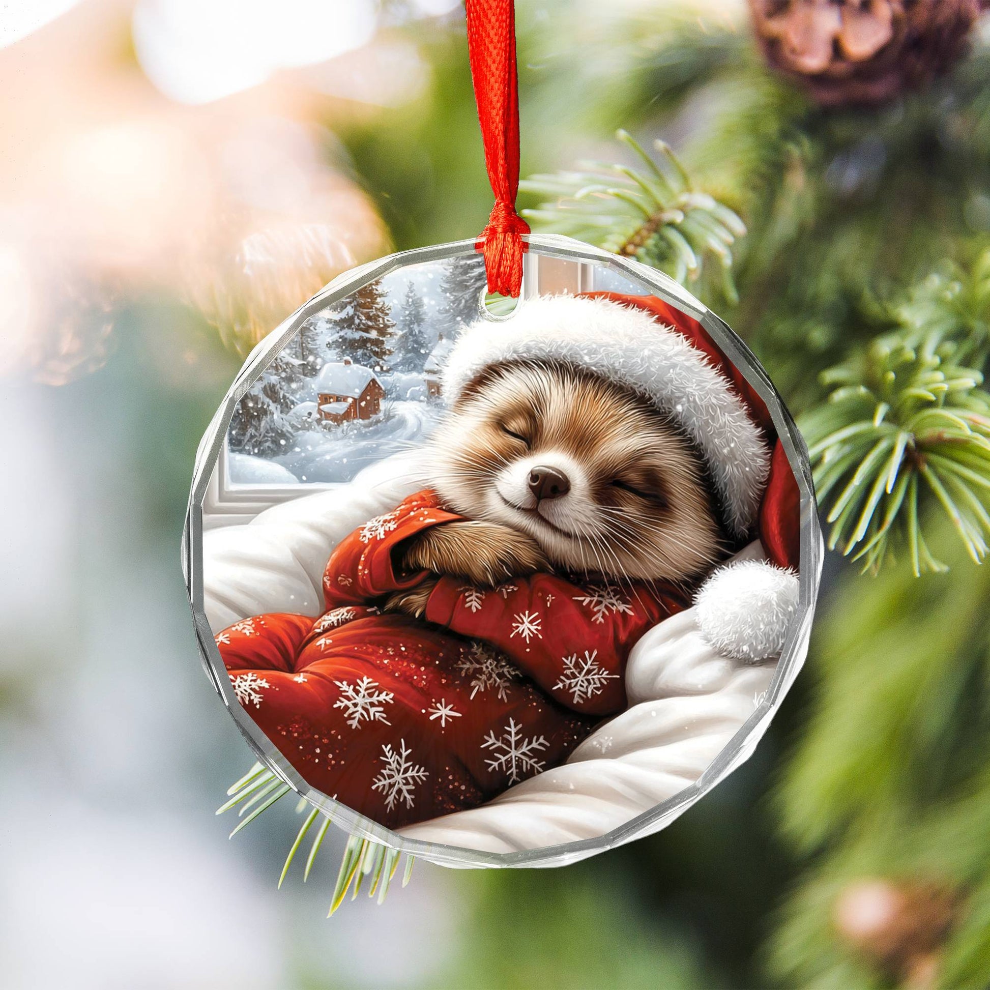 Ferret Sleeping In Bed Design 4