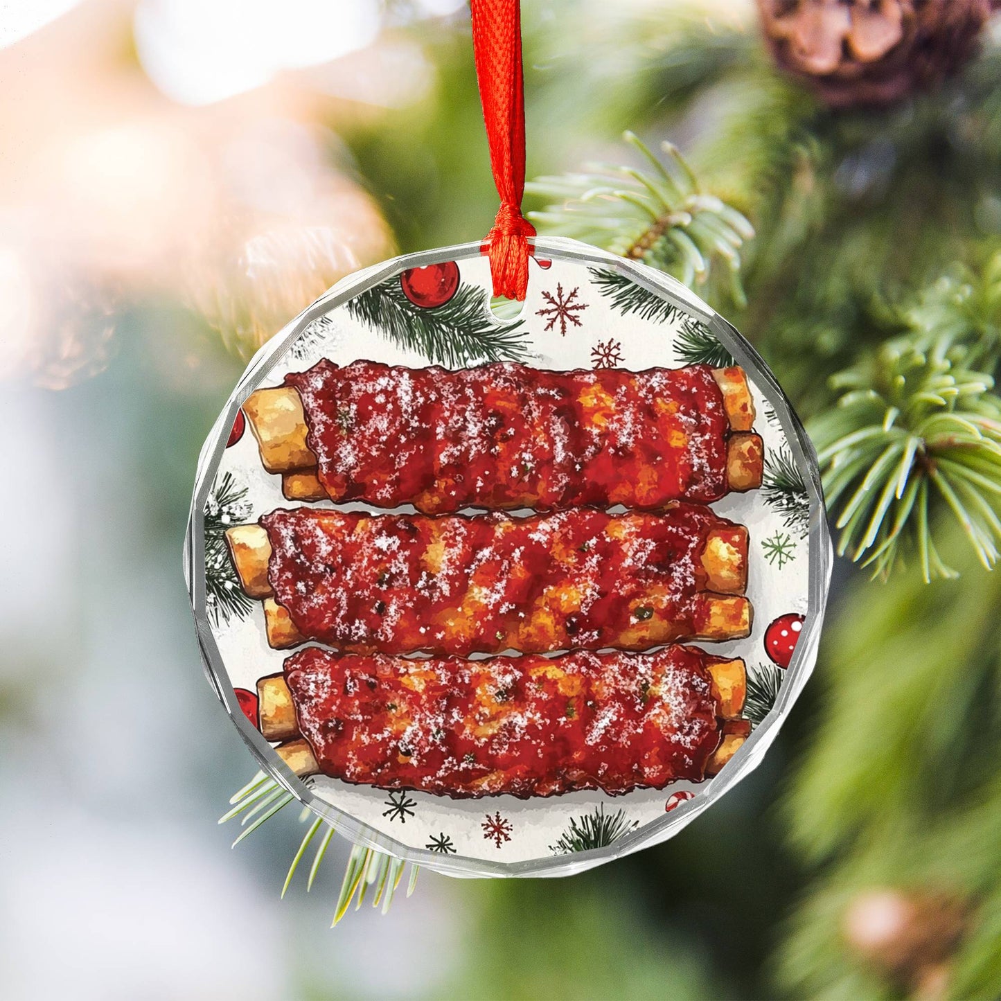 Barbecue Ribs Close up Design 1