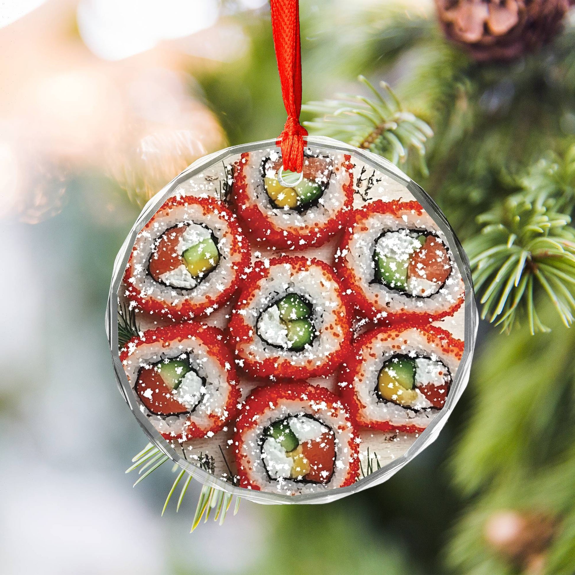 Sushi Rolls Close up Design 2