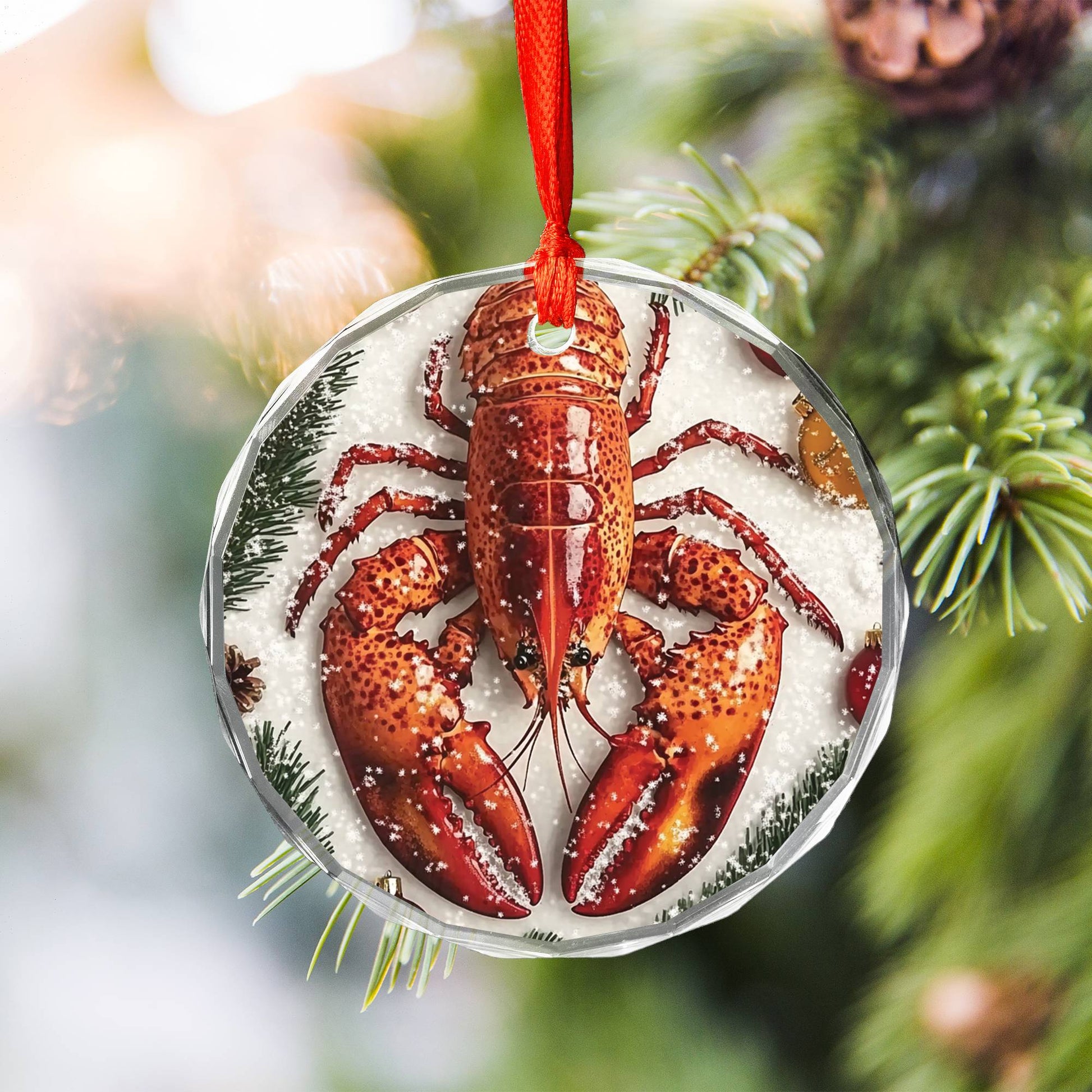 Boiled Maine Lobster Close up Design 1