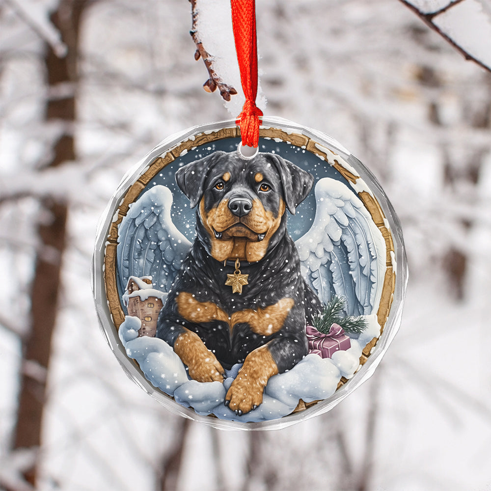 Angel Rottweiler Dog 1
