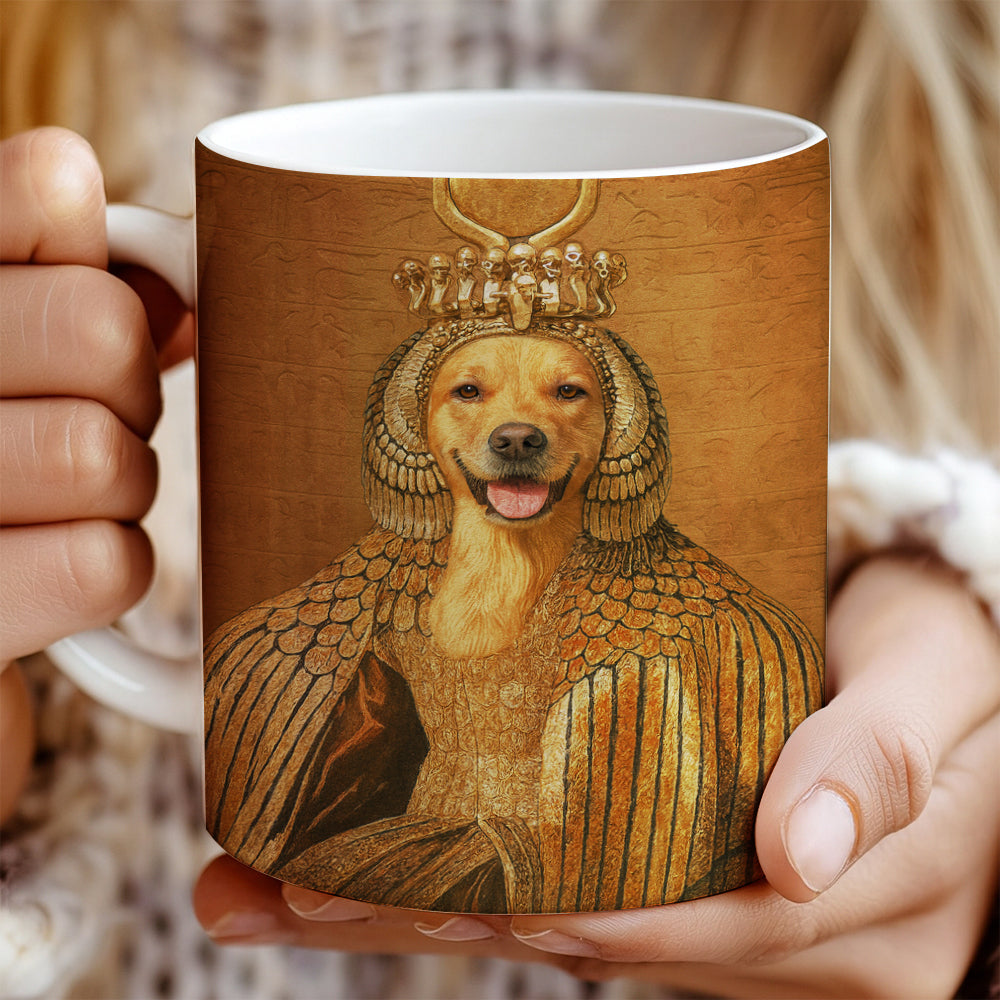 Custom Photo Cleopawtra Dog Mug Gift For Dog Lovers