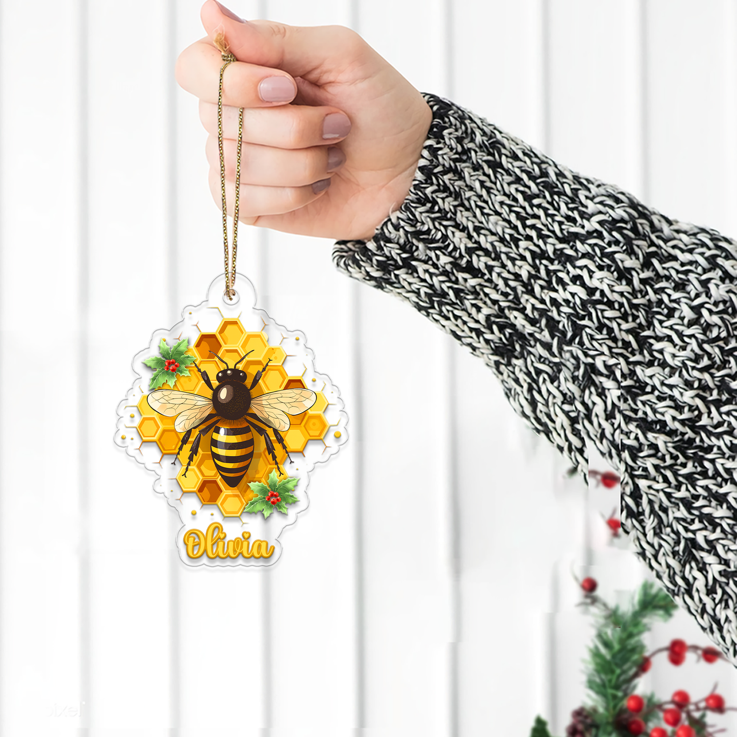 Custom Name Bee Hive