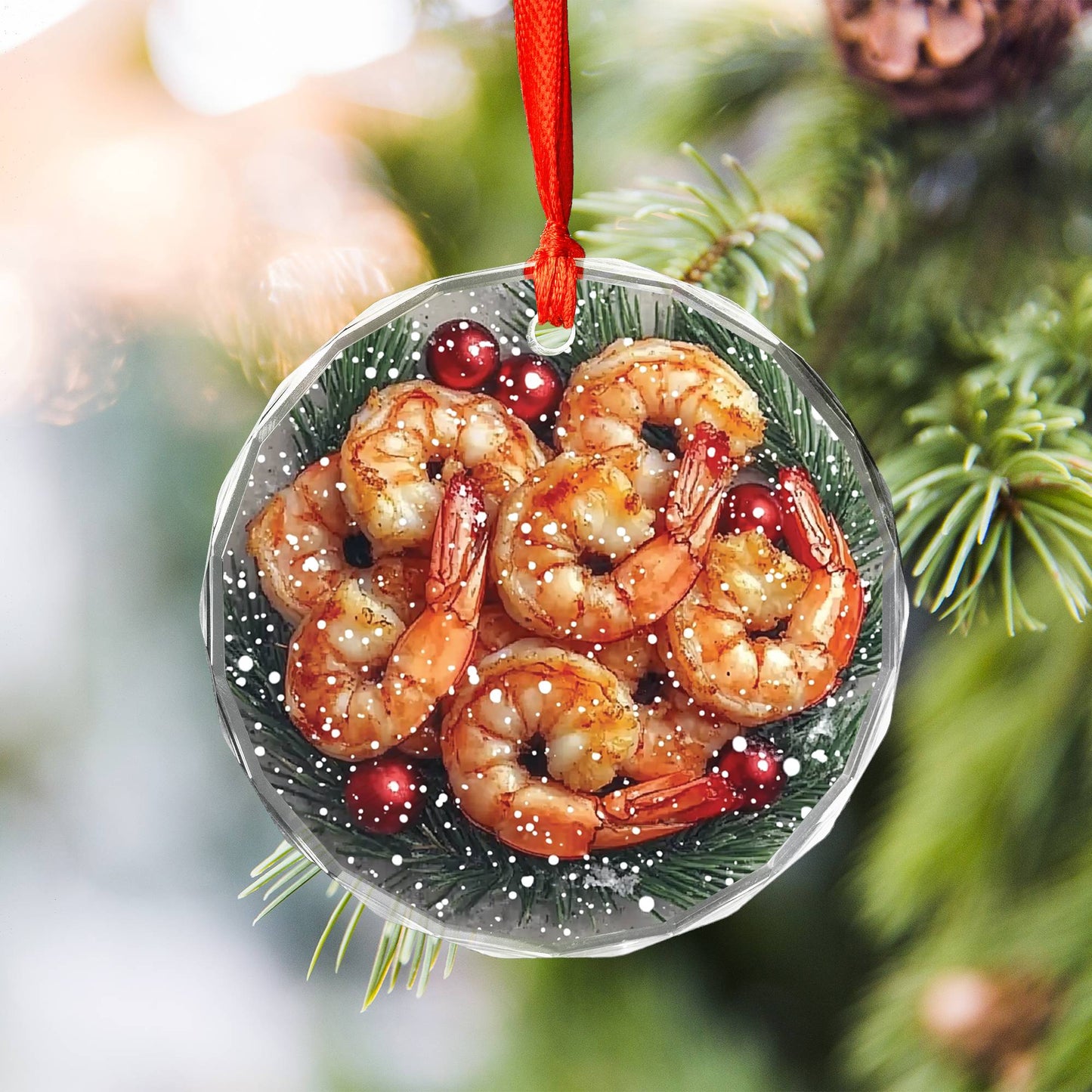 Fried Shrimp Close up Design 1