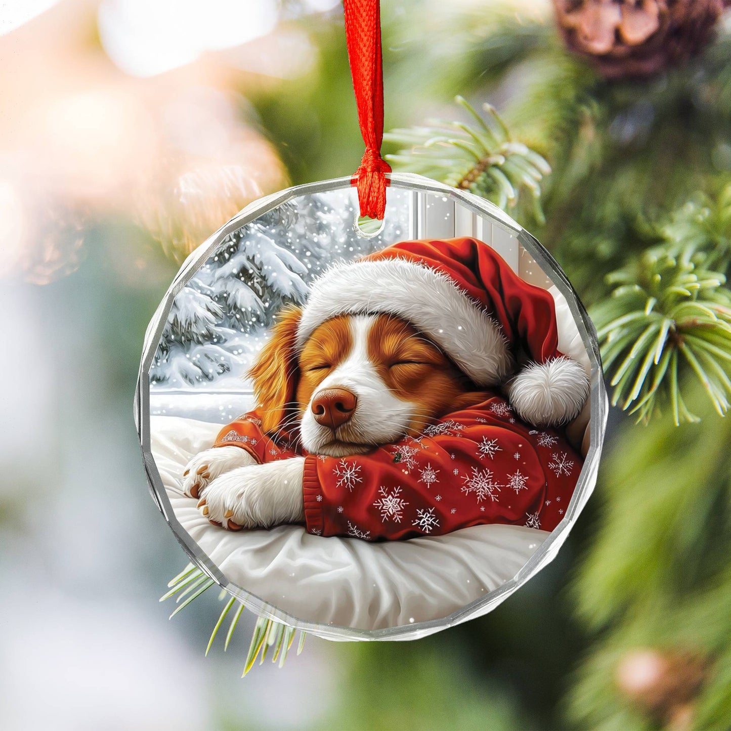 Australian Shepherd Dog Sleeping In Bed Design 2