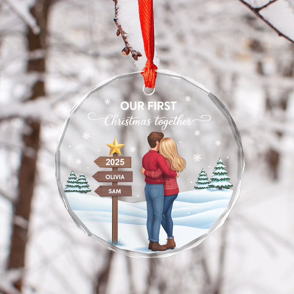Xmas Ornament - Our First Christmas Together2