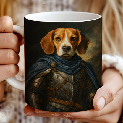 Custom Dog Photo Viking Mug _ Gift For Dog Lovers