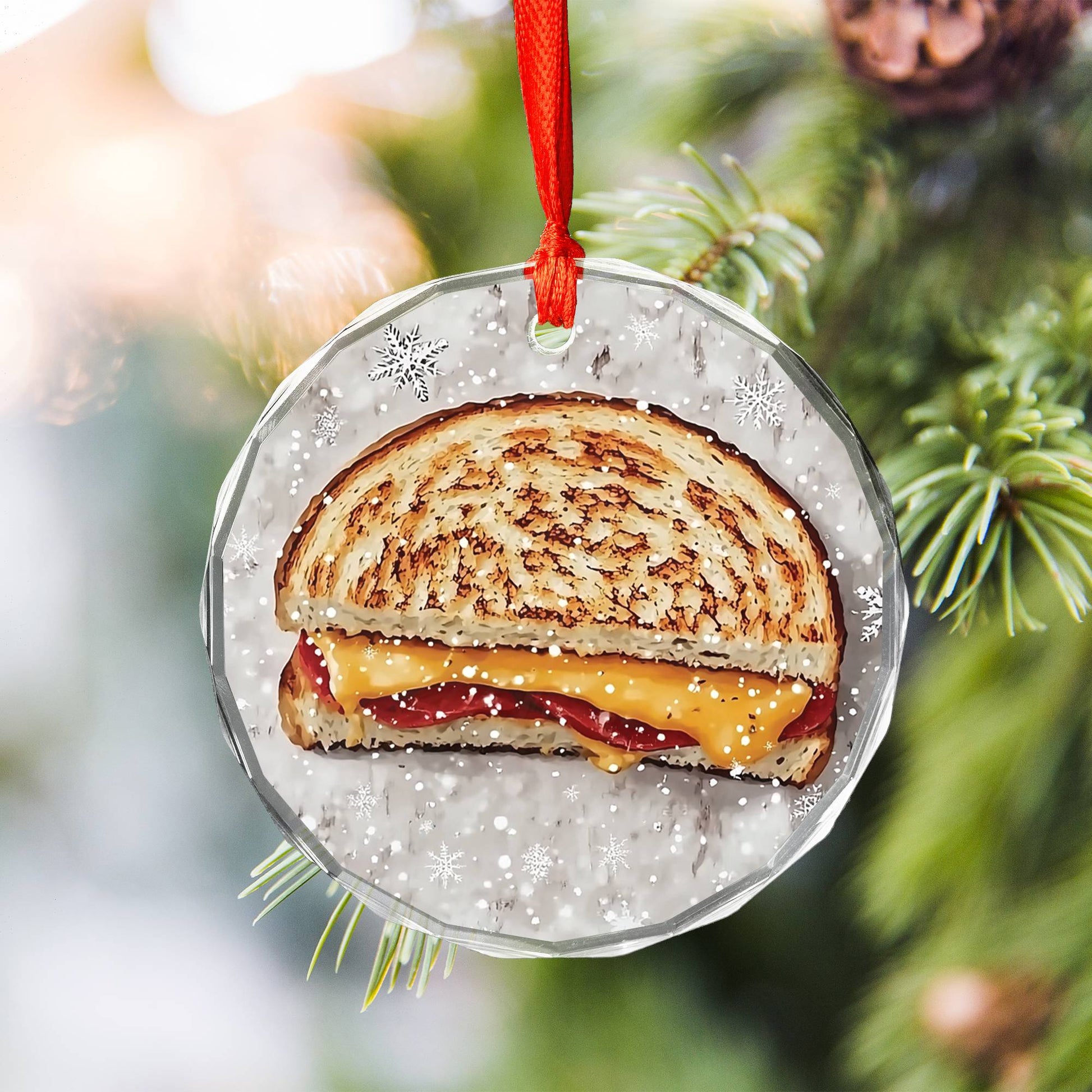 Grilled Cheese Sandwich Close up Design 1