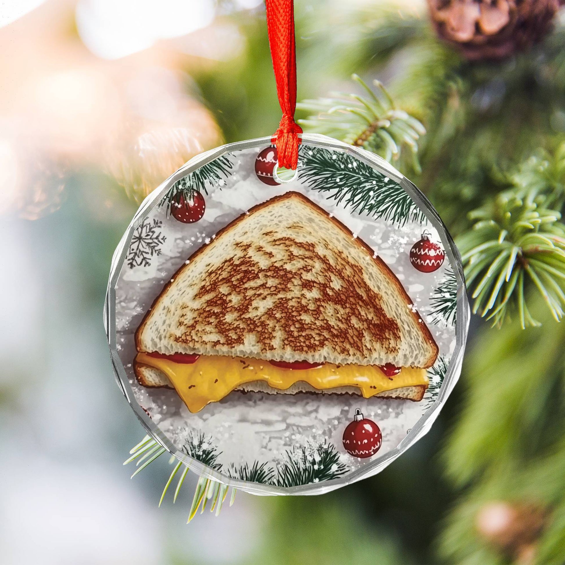 Grilled Cheese Sandwich Close up Design 2