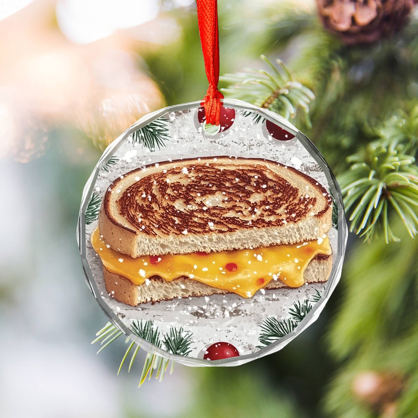 Grilled Cheese Sandwich Close up Design 3