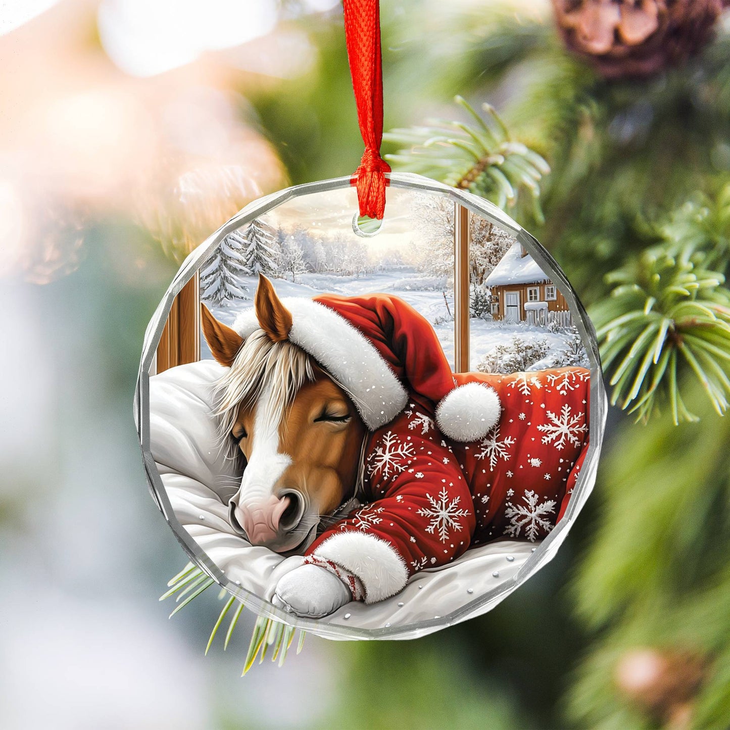 Horse Sleeping In Bed Design 1
