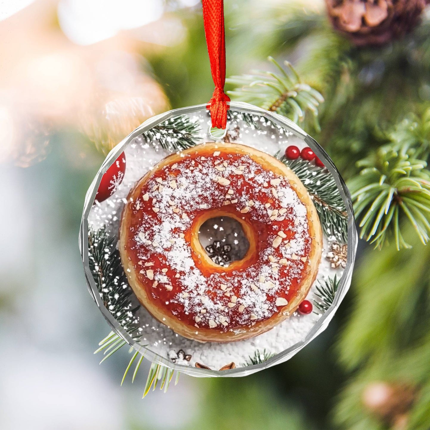 Apple Cider Doughnut Close up Design 1