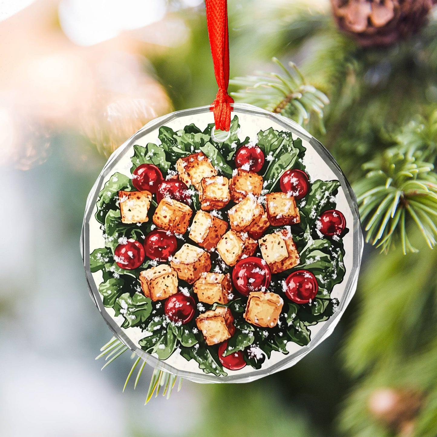 Caesar Salad Close up Design 4
