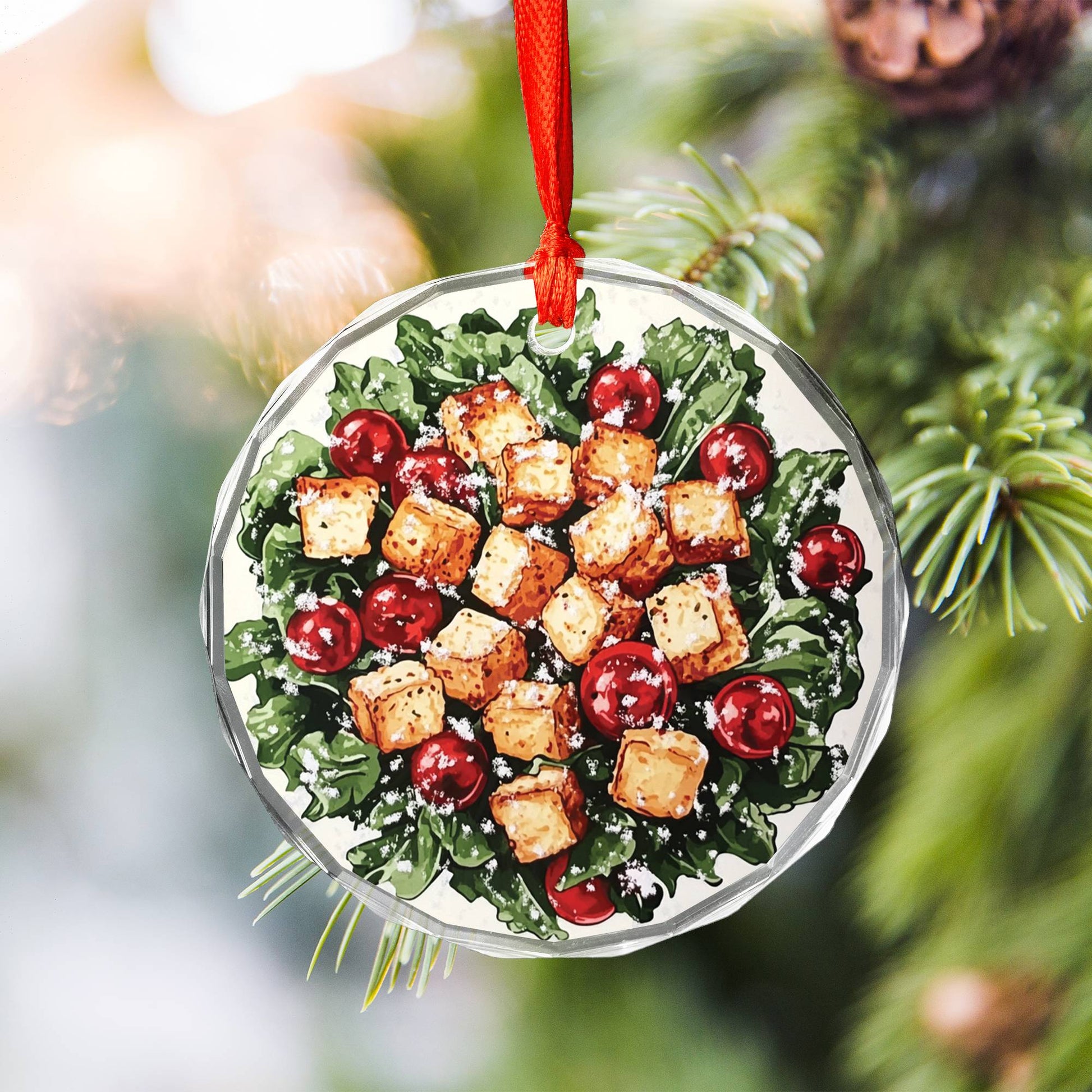 Caesar Salad Close up Design 4