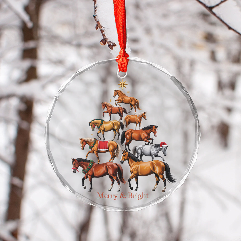 Quarter Horse Xmas Ornament