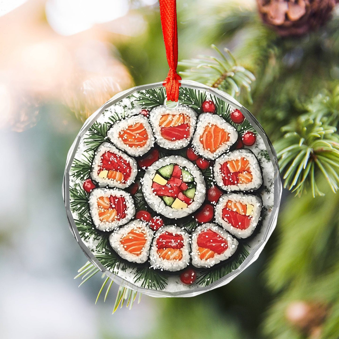 Sushi Rolls Close up Design 1