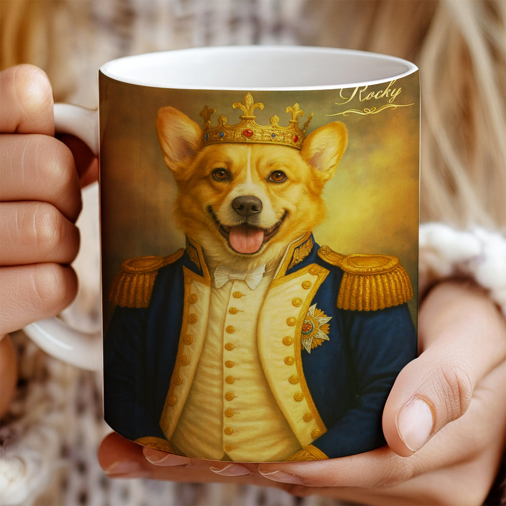 Custom Photo Great Captain Dog Mug Gift For Dog Lovers