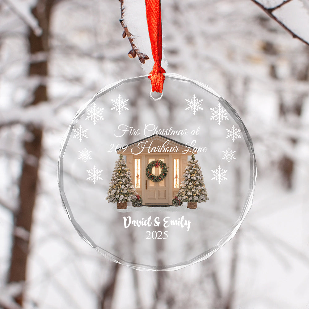 First Christmas in New Home 2025 Ornament2