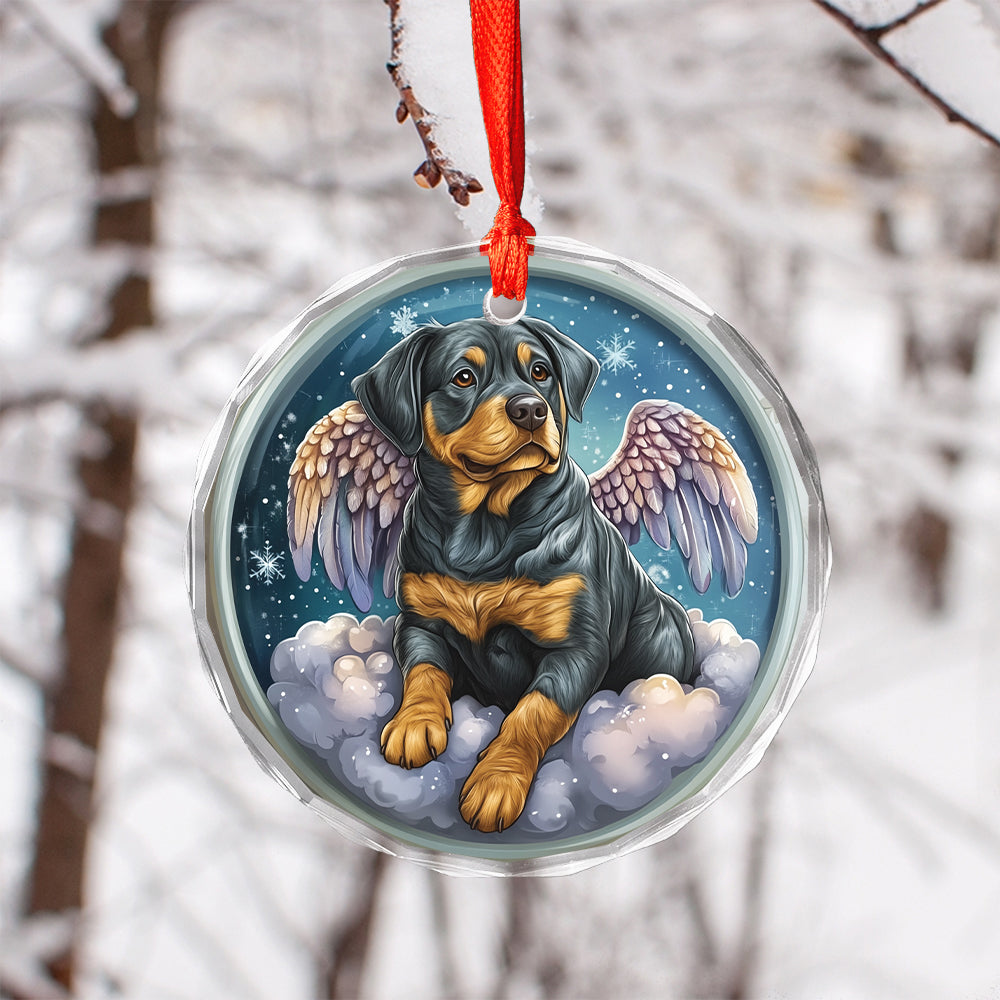 Angel Rottweiler Dog 4