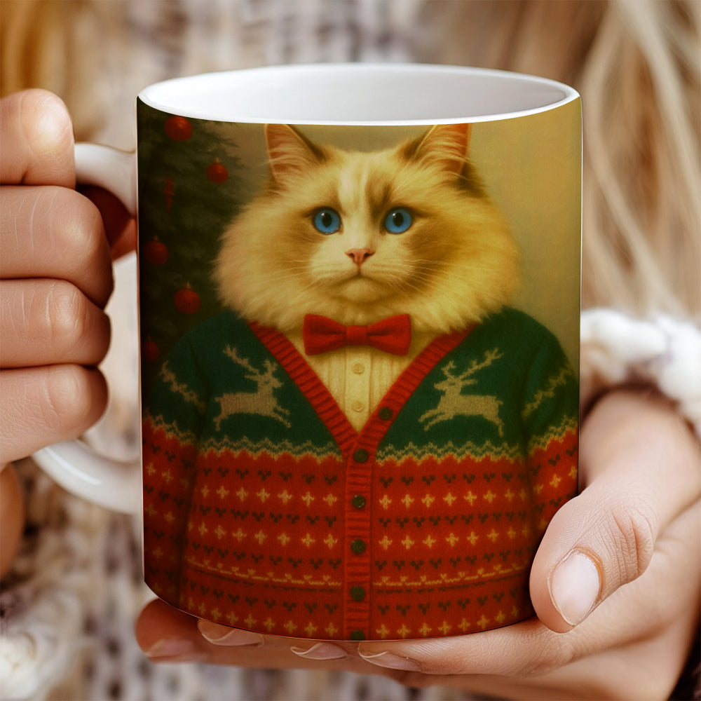 Custom Photo Christmas Mug MugGift For Mug Lovers