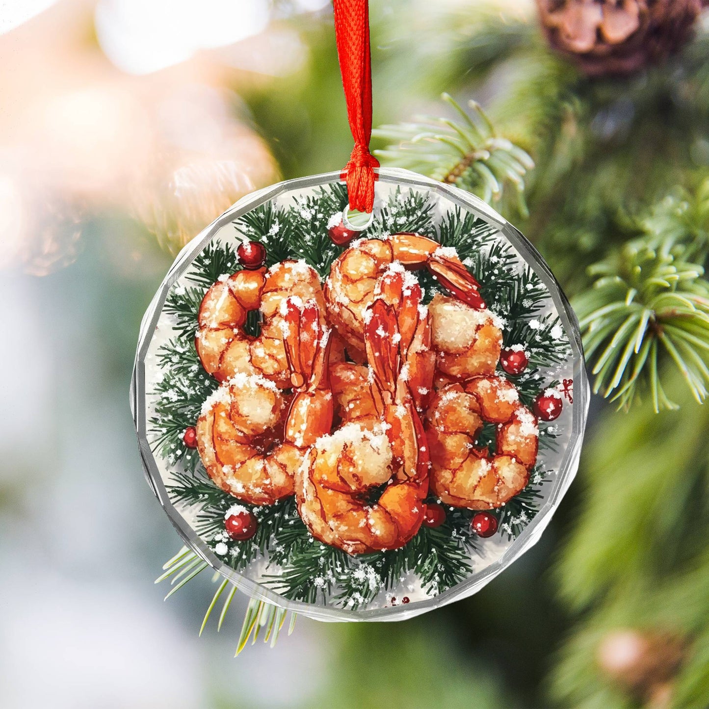Fried Shrimp Close up Design 4